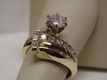 ring with purple gemstone